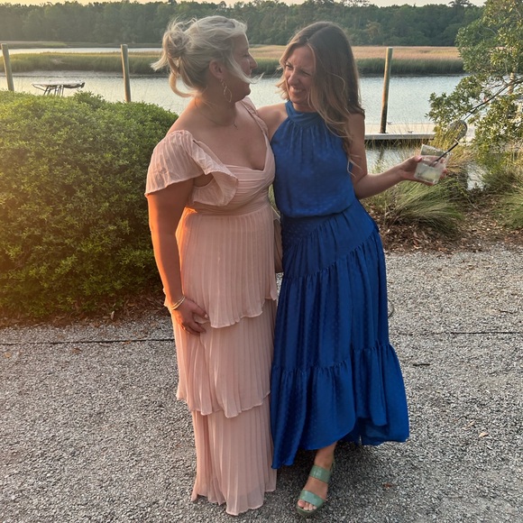 Free People Blue Maxi Dress - Picture 6 of 6